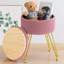Tabouret d'appoint Nikolett Steel-176560357
