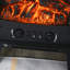 Jaycee Belfry Heating 39cm W Black Electric Fireplace with 6138 BTU