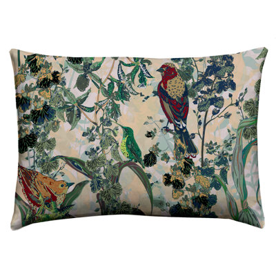 Akkaya Floral Rectangular Cushion