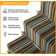 Stair Runner Abram Striped Indoor Area Rug