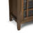 Bedford 39"W Solid Wood Transitional Medium Display Cabinet with Glass Doors and Adjustable Shelves-1567520161