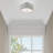 Livinia Fabric Semi Flush Mount