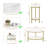 Ensemble de 3 tables basses