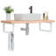 Bryonna 100cm Solid Wood Bathroom Vanity Top-341446094