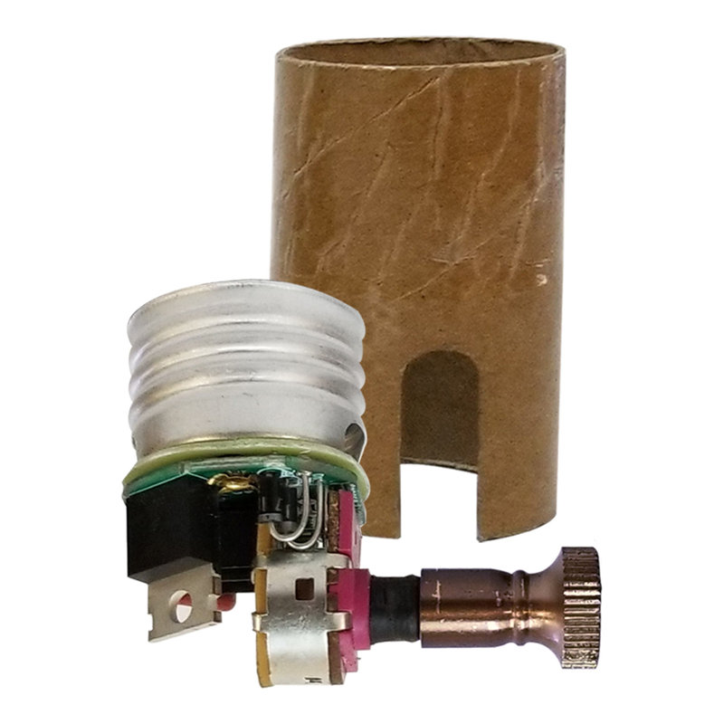 Variateur 150 watts, Bronze huilé, 4