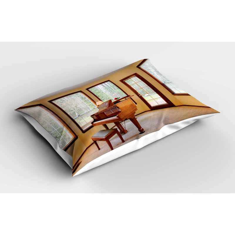Ensemble de 2 taies décoratives Ambesonne Brown, H 20 po x l 36 po