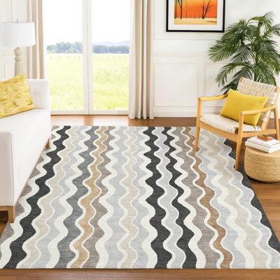 Tapis intérieur / extérieur lavable à la machine Bourkelands ACN2342