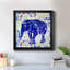 «Painted Elephant II», reproduction d'art graphique sur toile encadrée-389465897-389465899