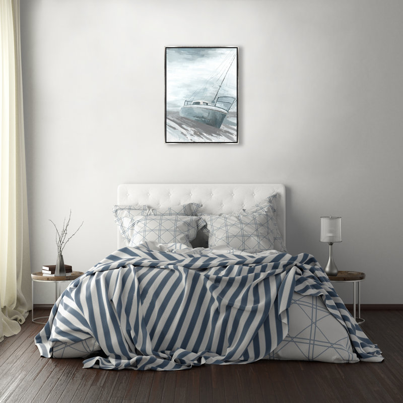 "Livraison sans voiles" par Ryan Brown, H 33,5 po x l 25,5 po