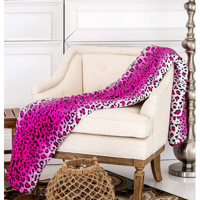 Luxury Plush Zebra Print Blanket