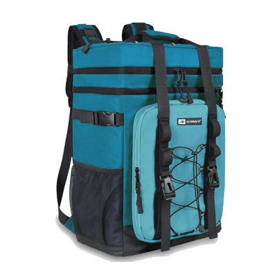 40 Cans Cooler Backpack, Large Leakproof Insulated Camping Lunch Picnic Bag