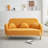 Jeanifer 59.1 Inches Wide Teddy Fleece Small Cute Upholstered Sofa-1937599751