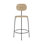 Afteroom Stool with Metal Frame