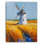 «Windmill in Golden Field», art mural sur toile tendue