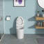 Toilette monobloc en céramique, avec chasse d'eau
