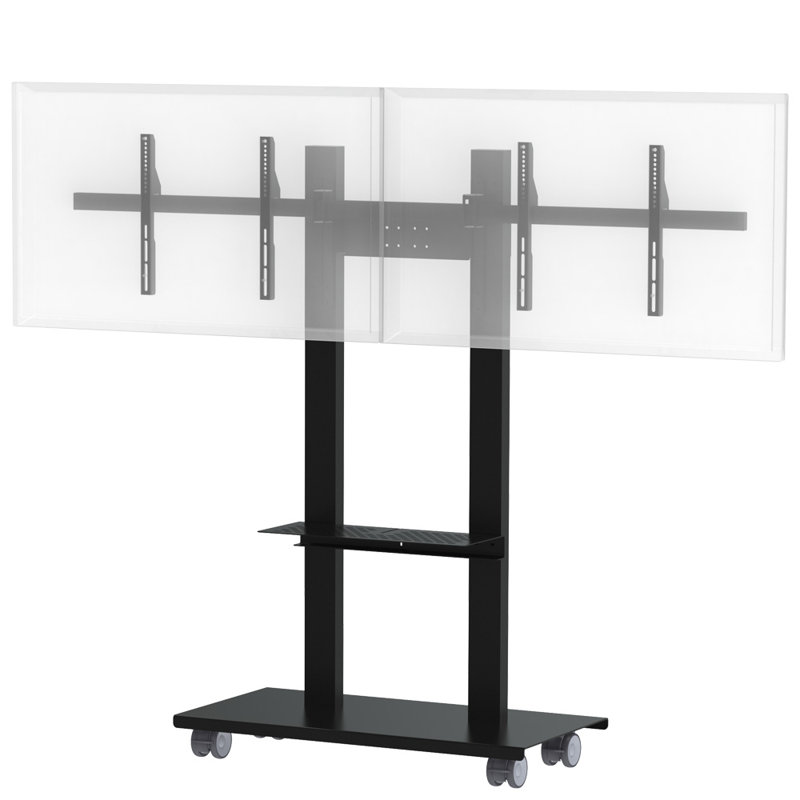 AVFI Floor Stand Mount, Black Powder Coat