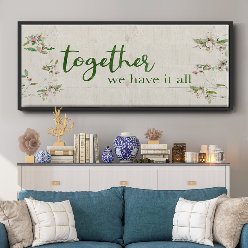 Together- Framed Canvas