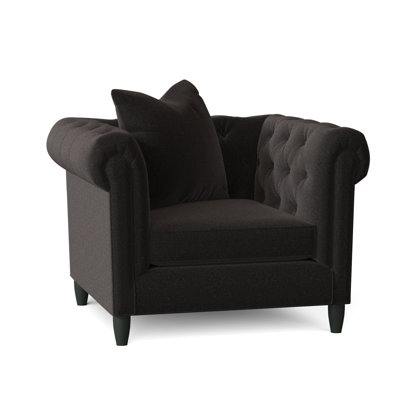 Caspar Upholstered Chesterfield Chair