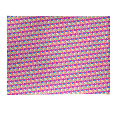 Tapis de la zone rose octogones