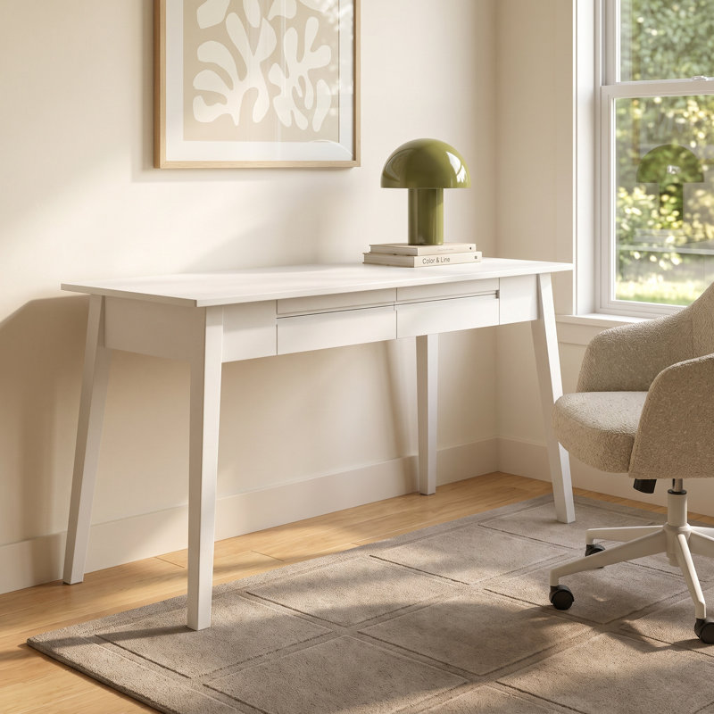 Arenac Writing Desk, White