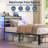Twin Bed Frame with Lighting and Charging Headboard