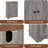 Rustic Storage Cabinet,Sideboard Storage Cabinet-909089647