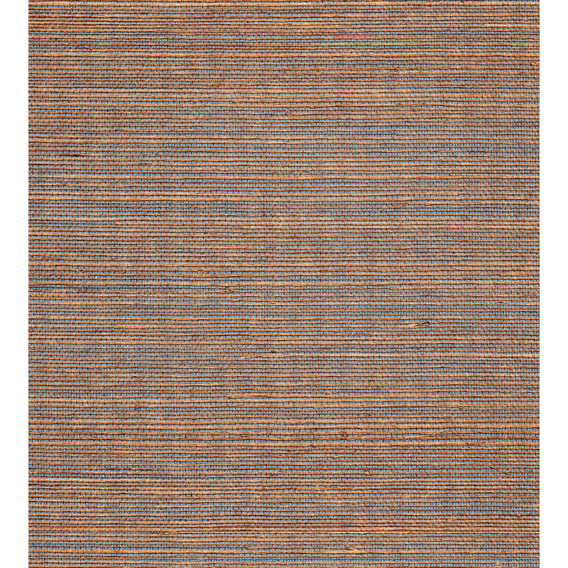 Organic Dual Tone Sisal Wallpaper Roll, Chestnut