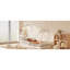 Lit simple avec clôture en blanc - Bois de pin massif pour un décor charmant-130080200