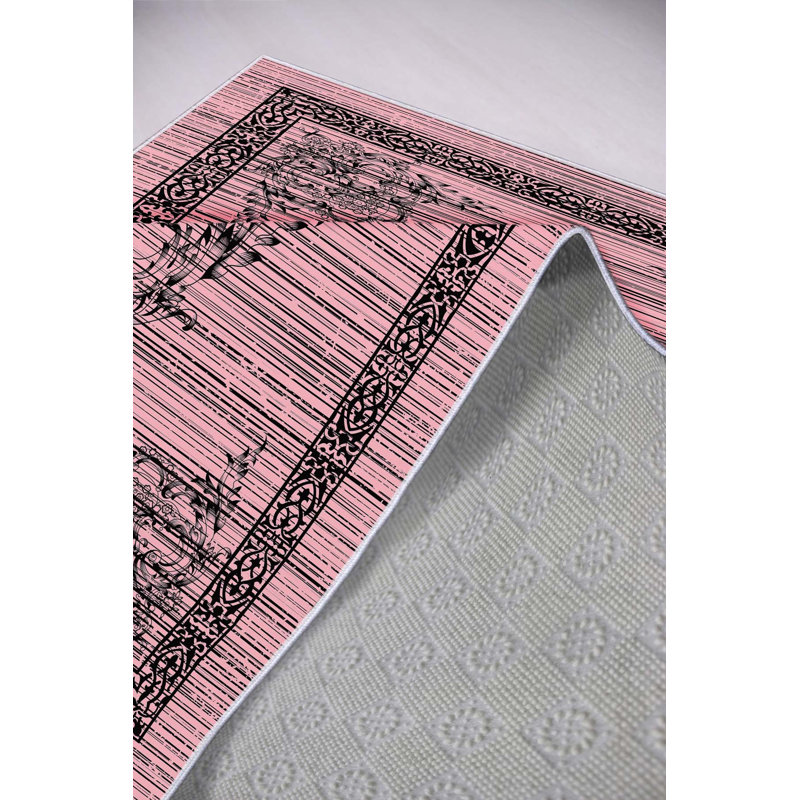 Premium 3D Printed Area Rug, 5.2 x 7.5 Feet, 100% Polyester, 650 g/m² | Antibacterial, Non-Slip PVC Dot Underside, Machine Washable | Ideal for Living Room, Bedroom & Home Decor, Soft Pile Height: 0.3 Inches