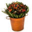 Pot de fleurs en acier galvanisé