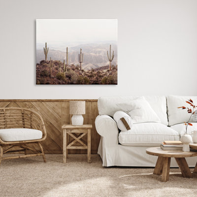 Cactus surplombant le désert de Stupell Industries par Sissi et Seb