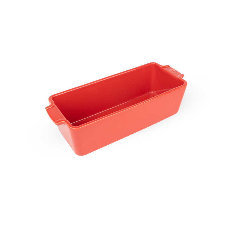 Peugeot Appolia Rectangular Baking Dish/Loaf Pan, Red