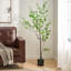 Arbre à feuilles artificiel 59,9 po H