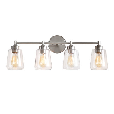 Medaim Dimmable Metal and Glass Vanity Light