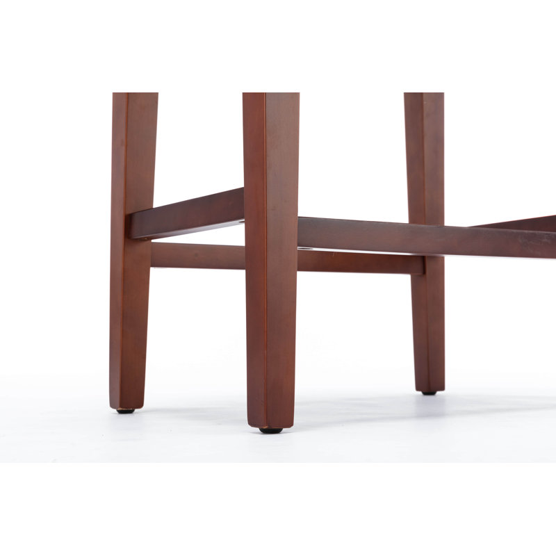 Chaise d'appoint rembourrée en cuir, Gris