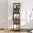 Industrial Style Bookshelf With Dog Bowl