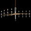 Tempest 8 Light Crystal Linear Chandelier-2062358790