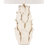 Layered Leaf Ceramic Table Lamp