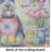 Decorating Easter Schnauzer Glass Cutting Board