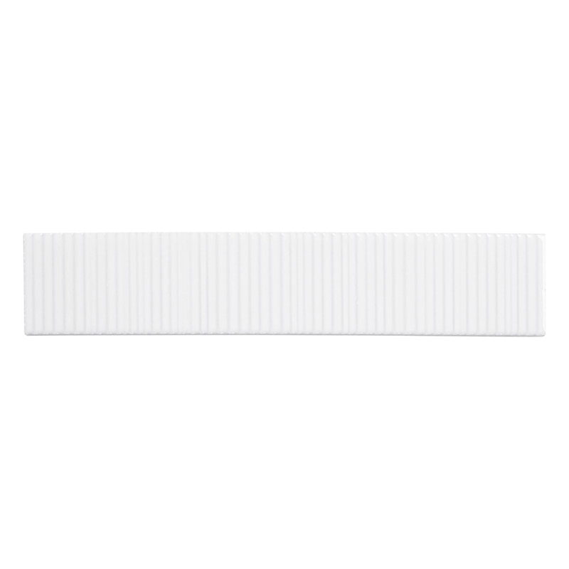Meridian  2-in. x 10-in. Subway Linear Textured Glossy Ceramic Wall Tile, Equinox