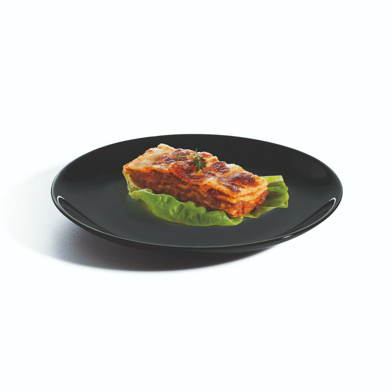 Dessert Plate, Black