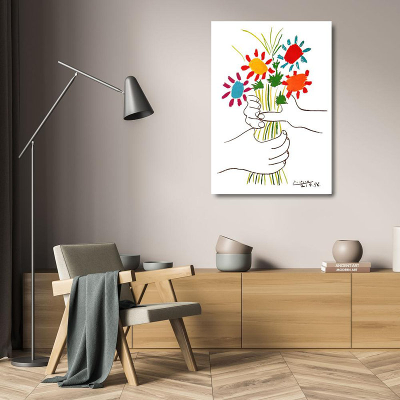 Petit fleurs, H 24 po x l 17 po
