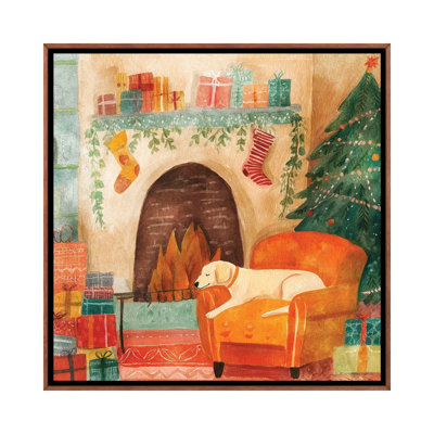 A Winter Rest 1 Piece Wall Art on Canvas