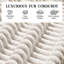 Très grand canapé modulaire en velours côtelé de 130 po en forme de U, canapé modulaire à compression moelleuse avec mousse à mémoire de forme haute densité, canapé sans siège à assise profonde, assemblage sans outil-1659586742
