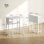 MDF Steel Computer Desk-1334095605