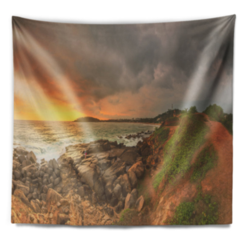 Polyester Tapestry, 68" H x 80" W
