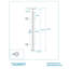 43" x 4" Stair Railing Set