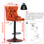 Tabouret pivotant à hauteur réglable Hukam-273615976-273615983