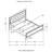 Mailiah Dark Cocoa Standard Bed-569759174-569759193