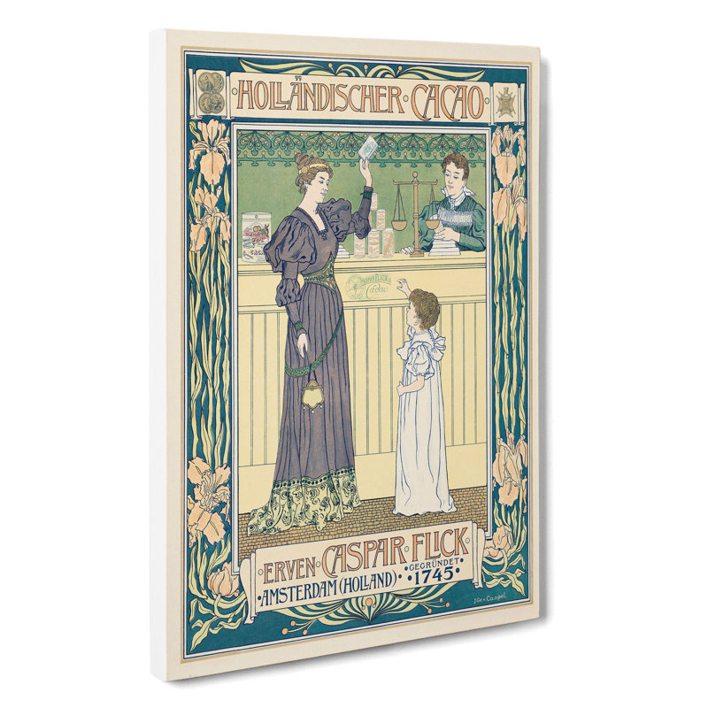 Hollandischer Coco by Johann Georg Van Caspel - Wrapped Canvas, 50cm H x 35cm W x 3cm D